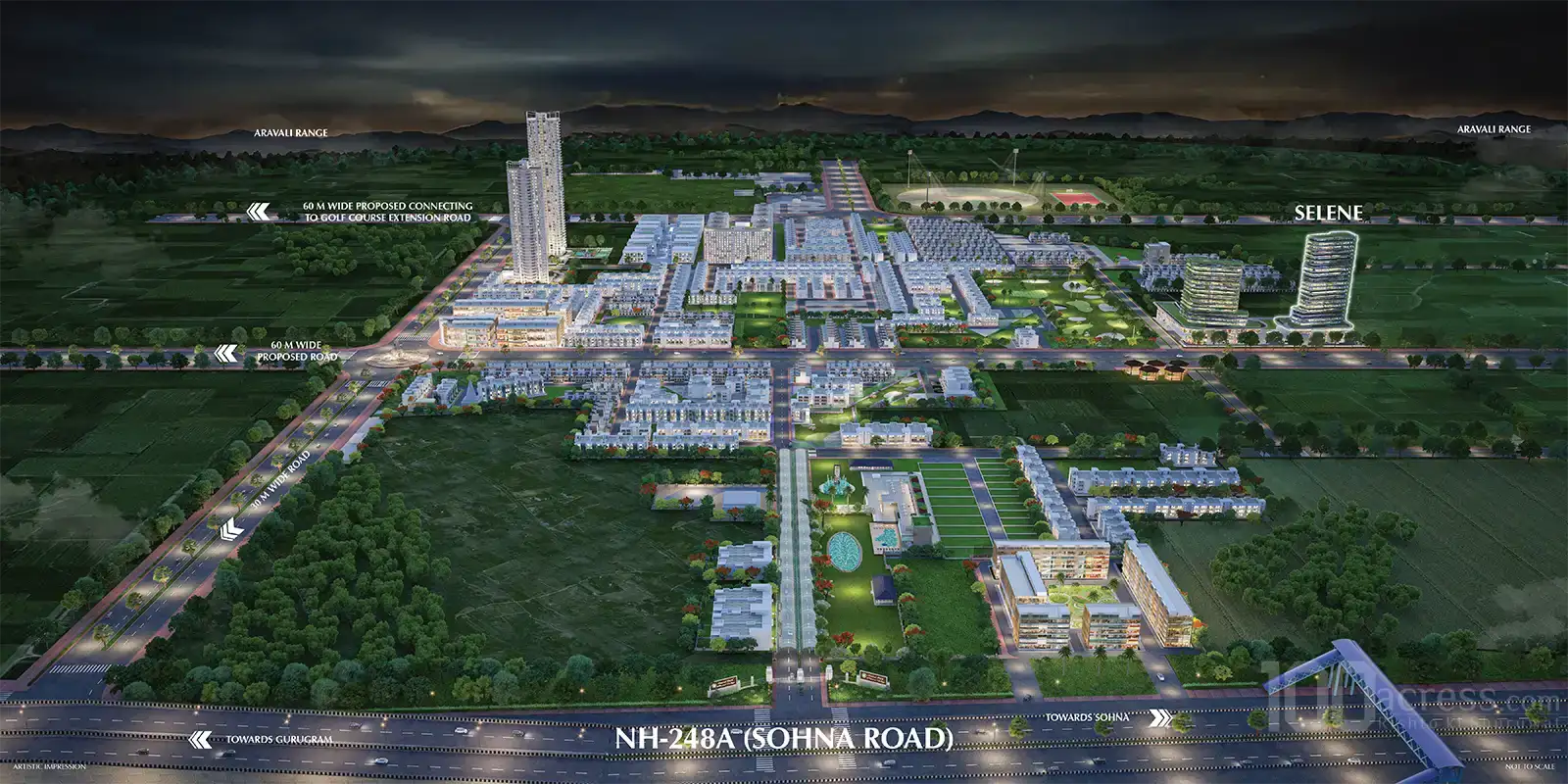 Master Plan Central Park Selene