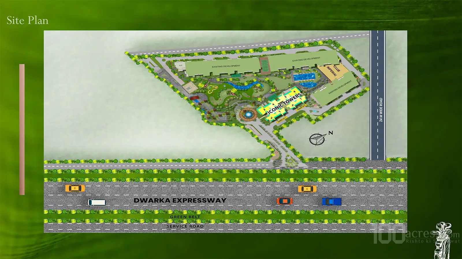Master Plan M3M St Andrews at SCDA