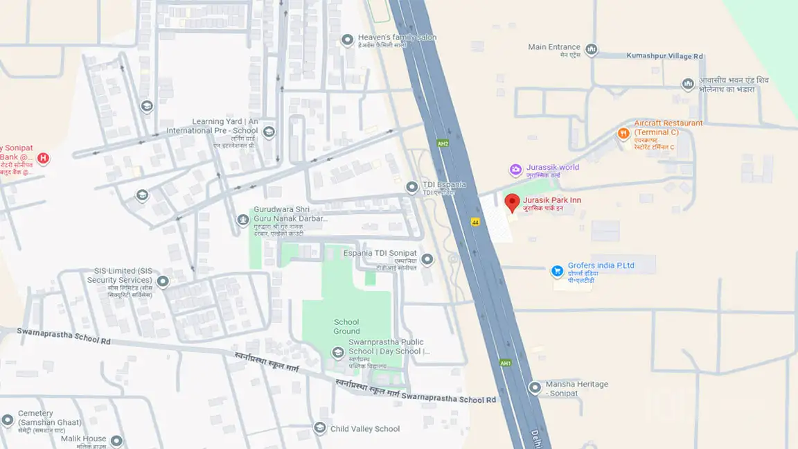 Trevoc Plots Sonipat Location Map