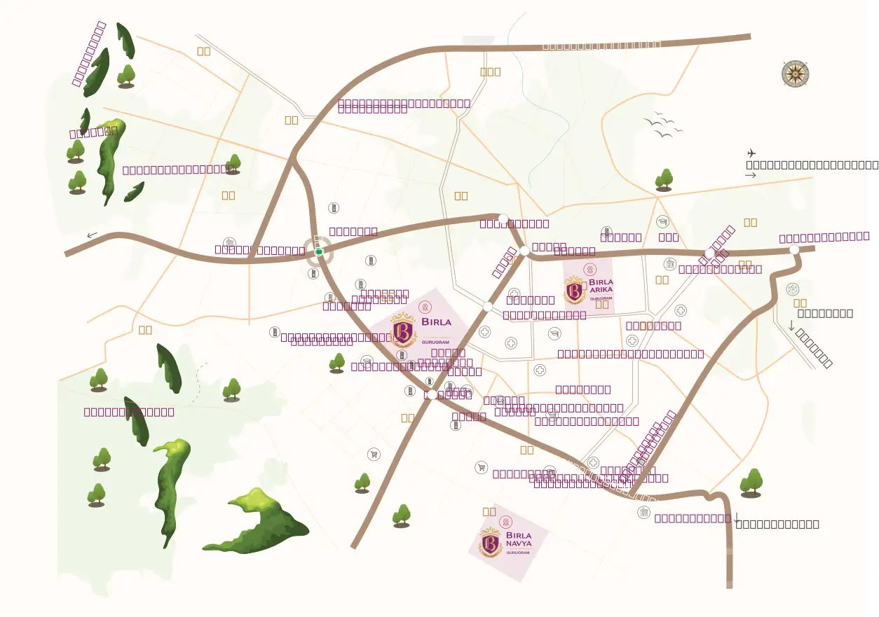 Birla Pravaah Location Map