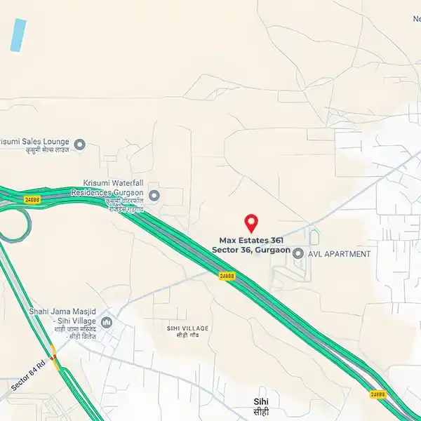 Max Estate 361 Location Map