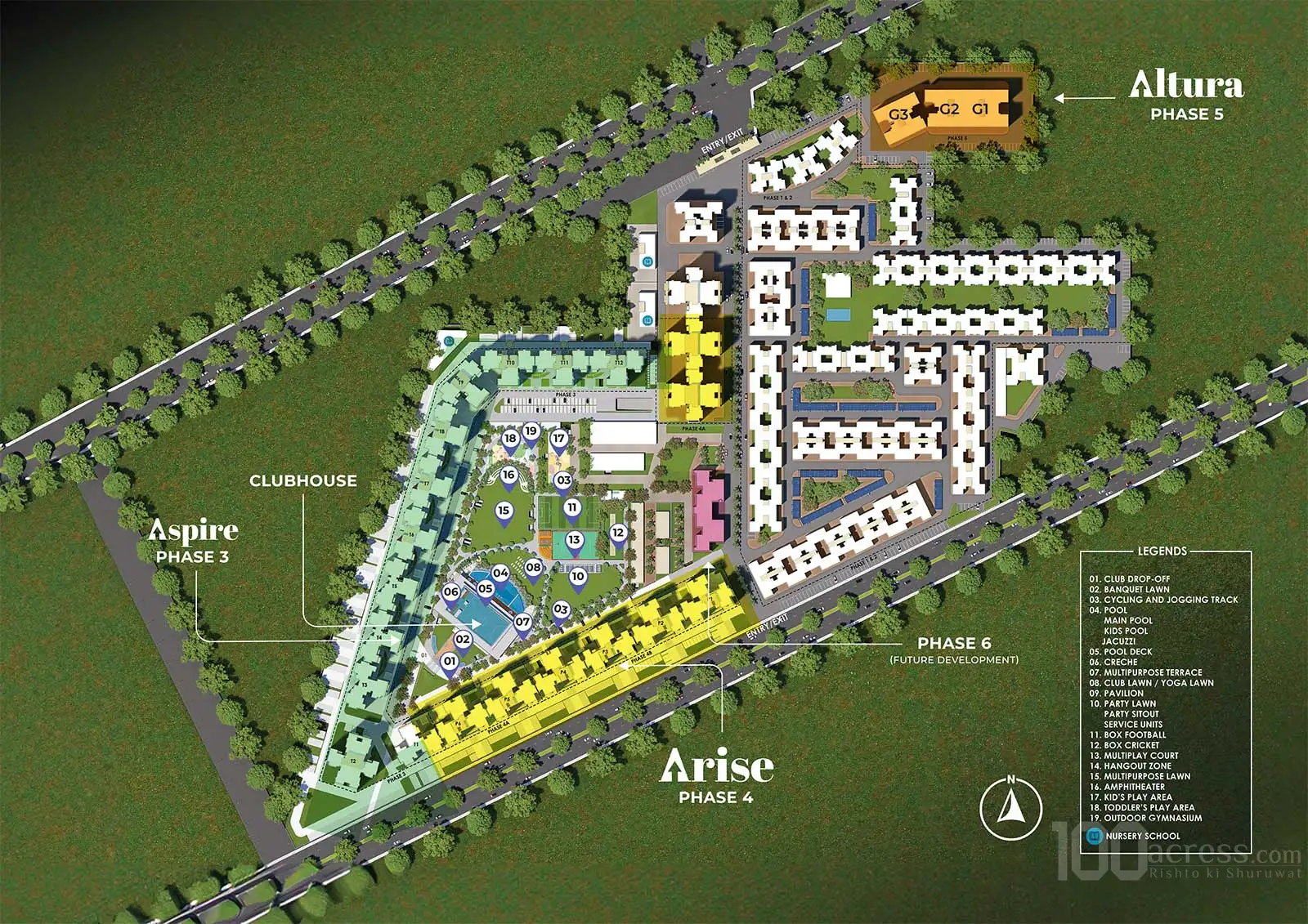 Master Plan Dhoot Altura at DXP 92
