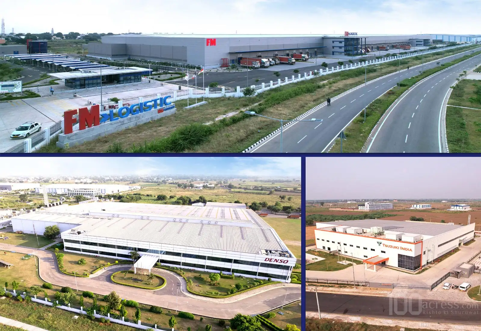 Master Plan Reliance Met City - Industrial Plots