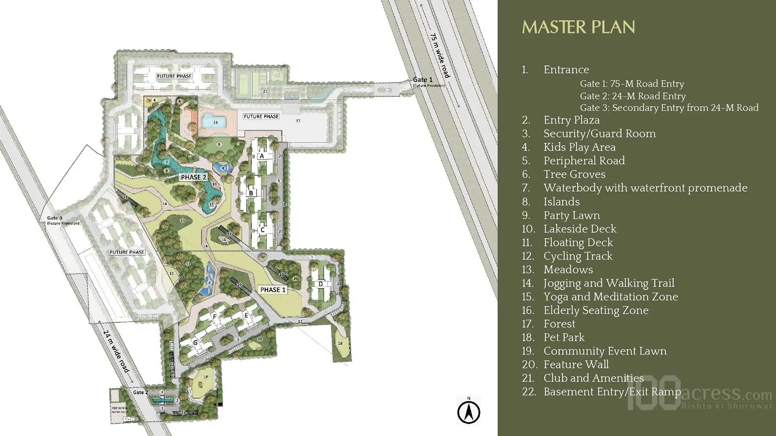 Master Plan Emaar Serenity Hills