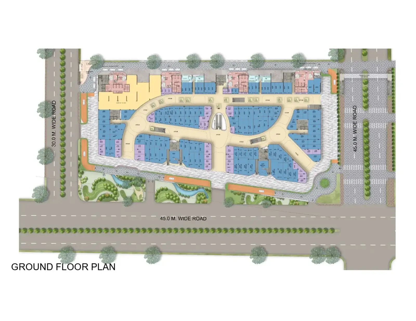 Master Plan M3M Jacob Jewel Crest Avenue