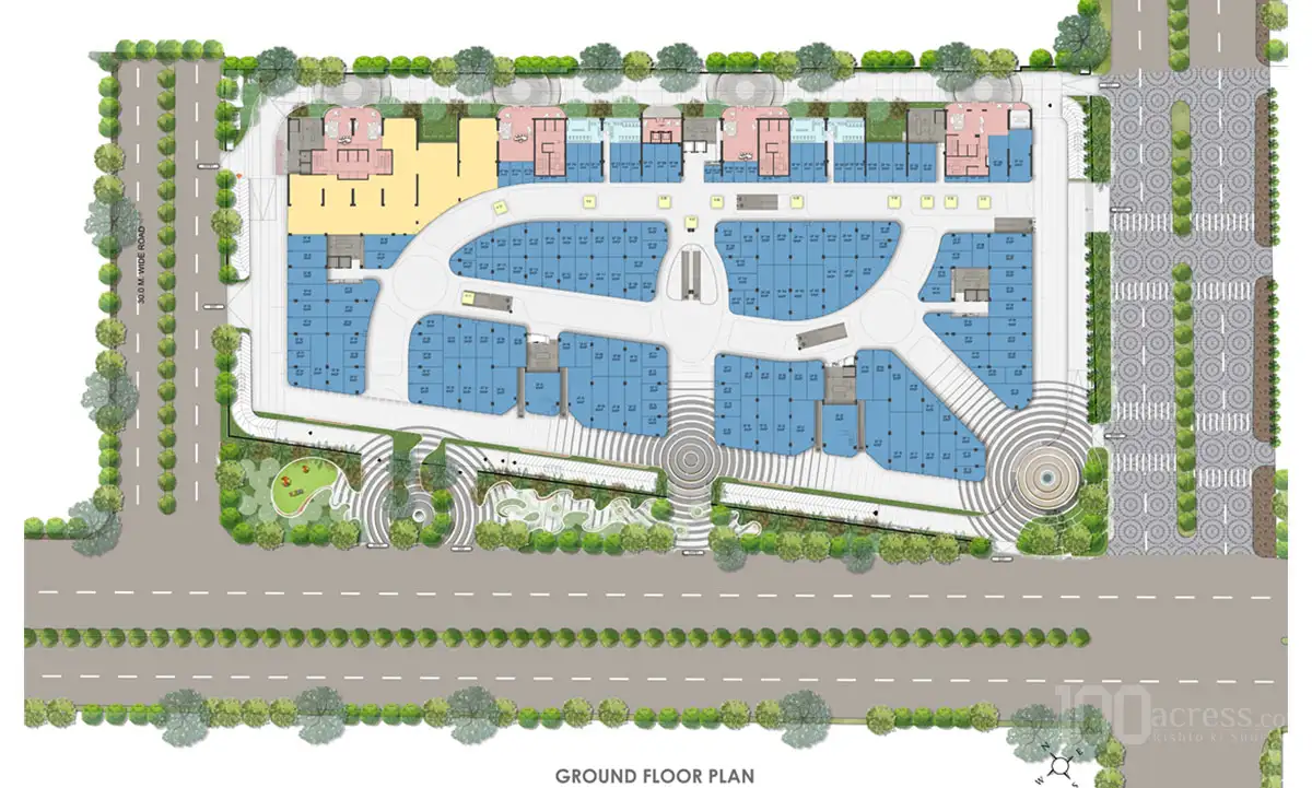 M3M Jacob Jewel Crest Avenue - Floor Plan 2