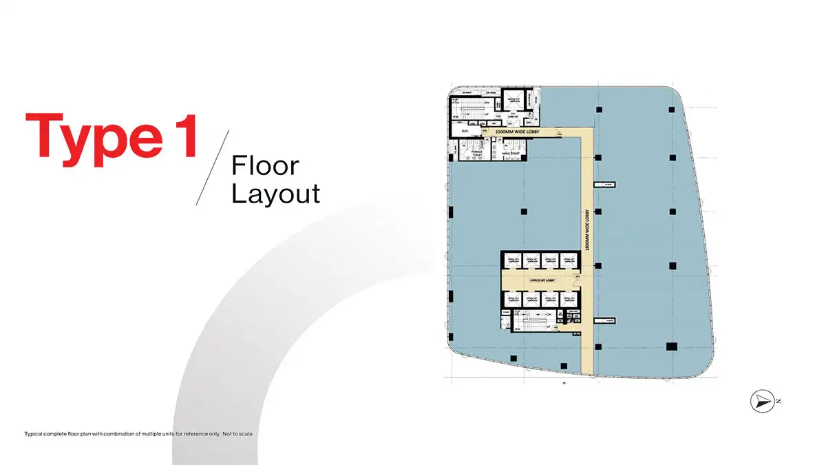 Reach Airia Corporate Tower - Office Spaces