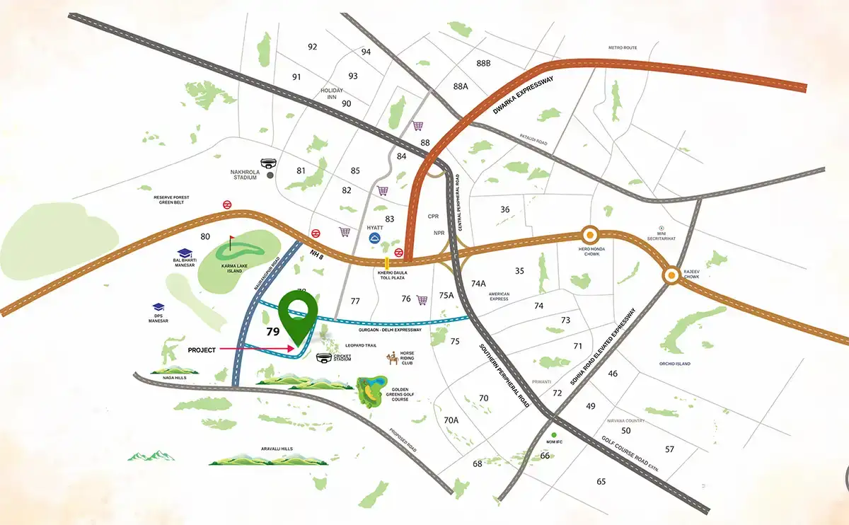 Aura The Earth 79 Location Map