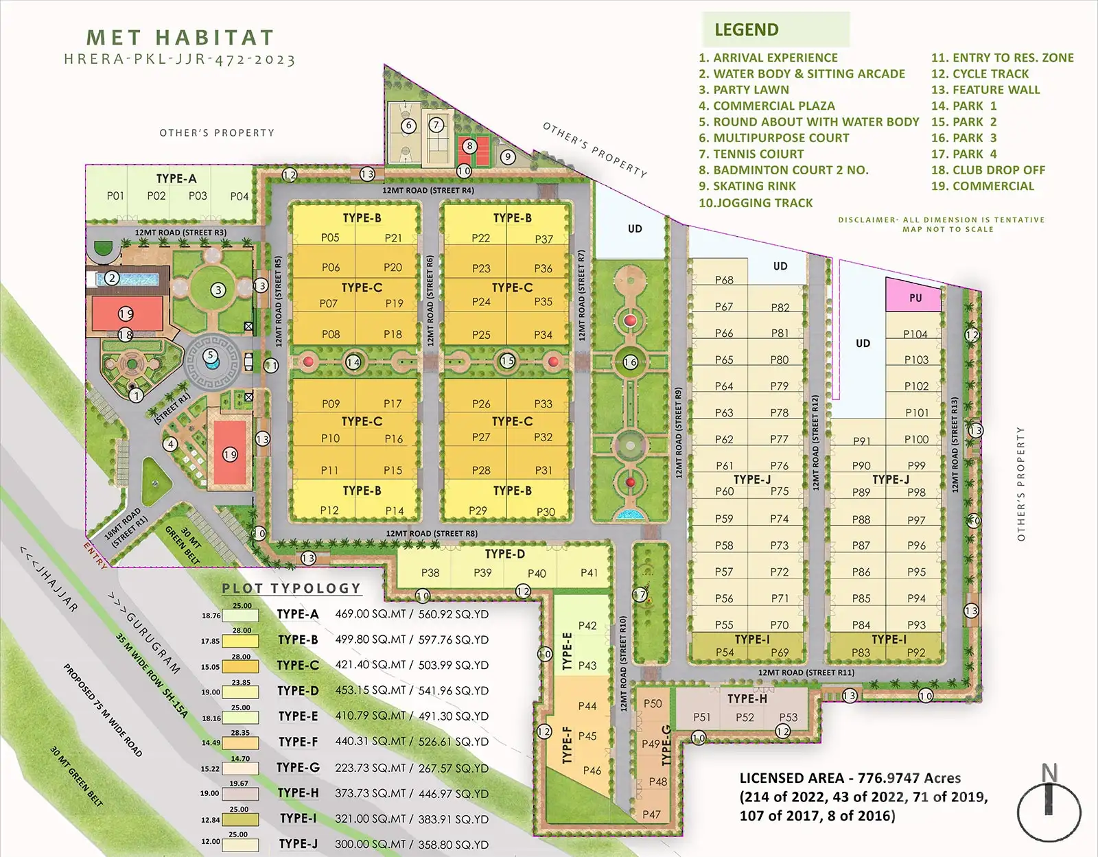 Master Plan Reliance Met Habitat