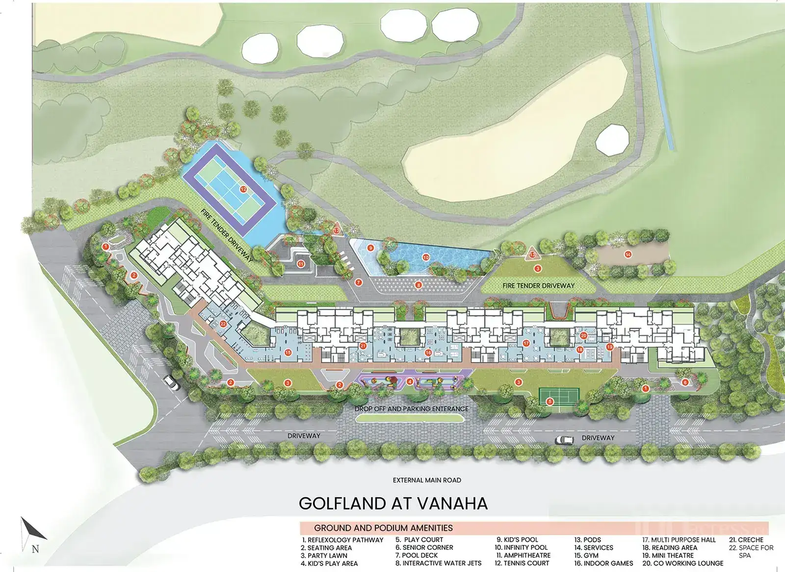 Master Plan Golfland at Vanaha