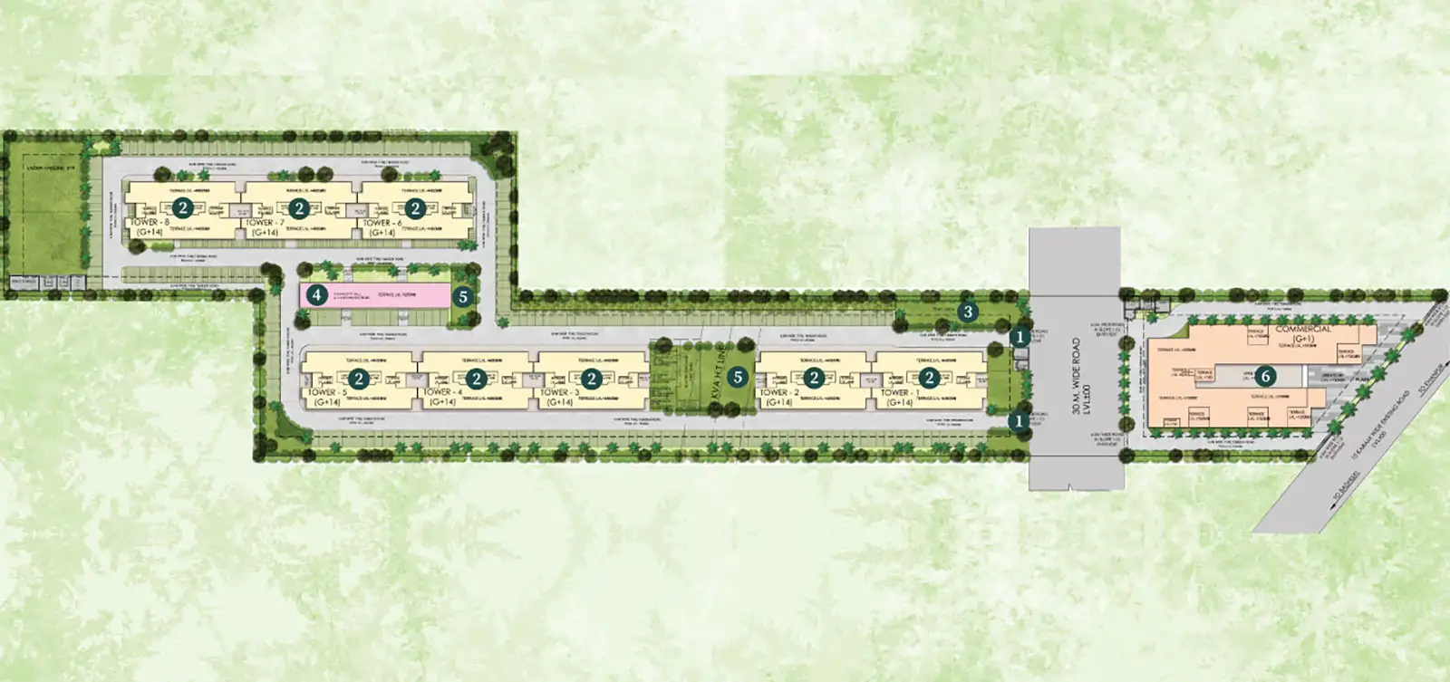 Master Plan Rajgriham Ridge Residency