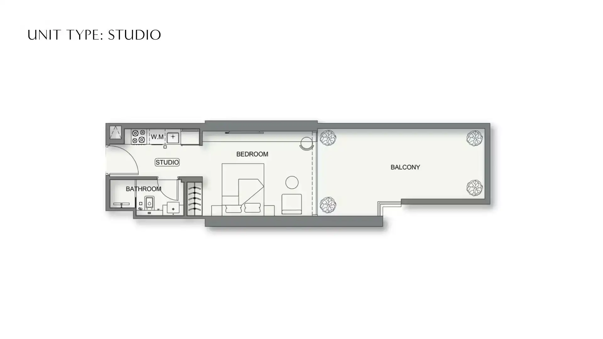 Binghatti Cullinan - Studio Apartments