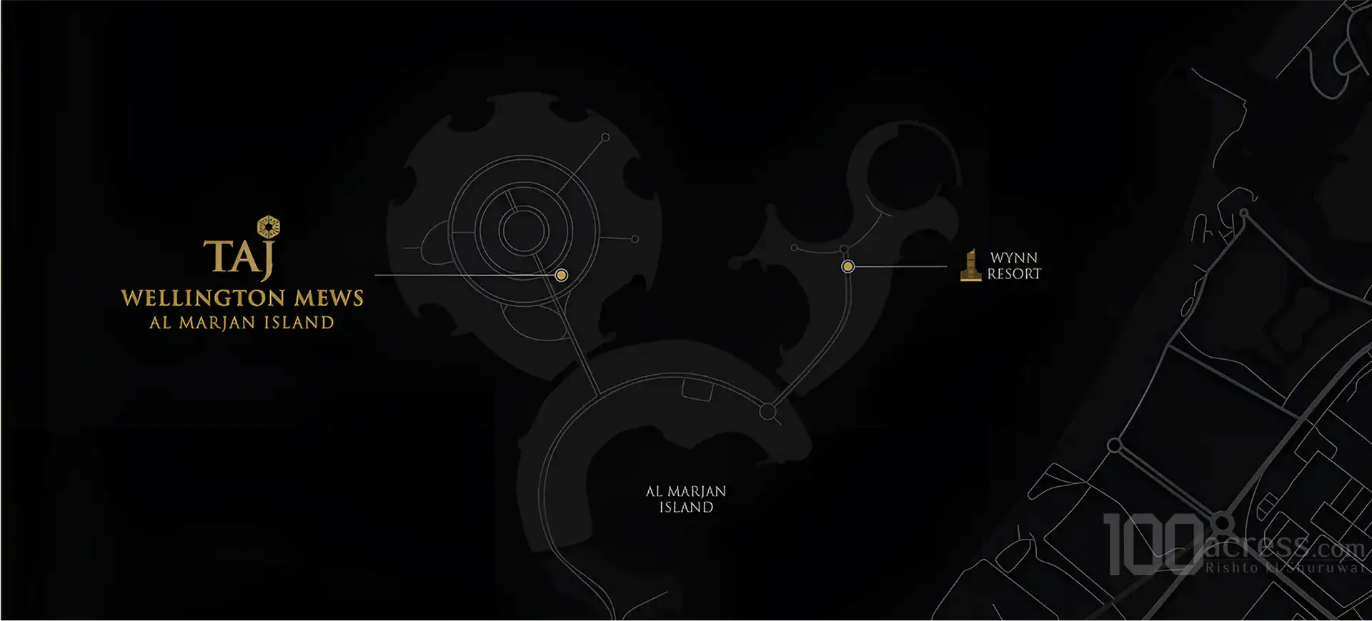 BNW Taj Wellington Mews Location Map