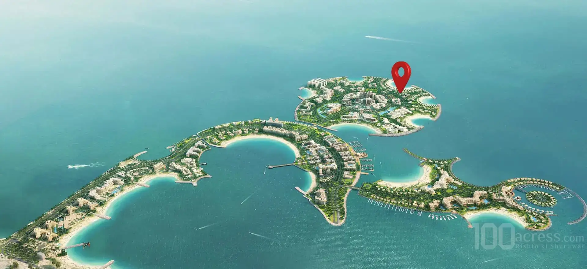 BNW Aqua Arc Location Map
