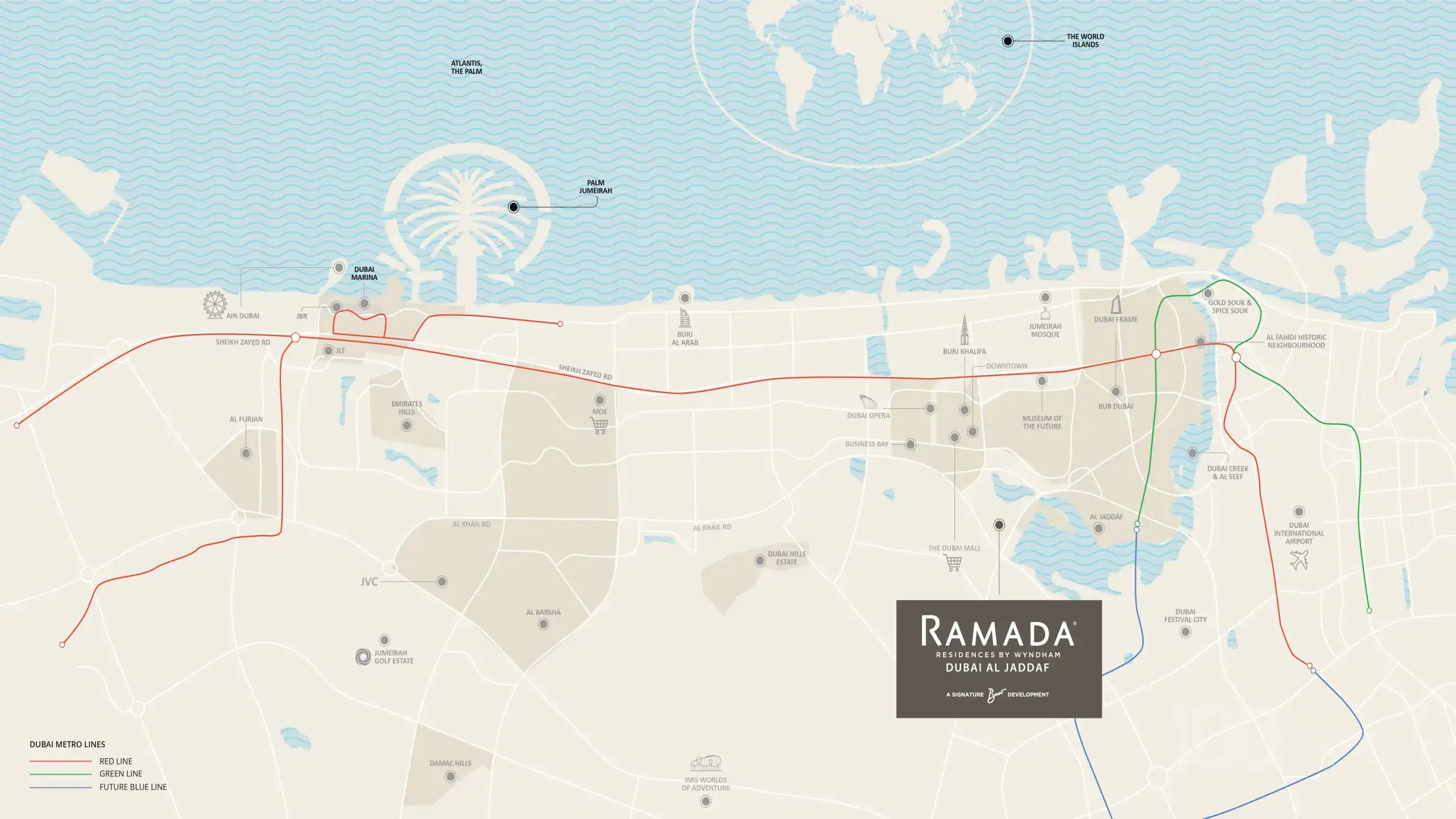 Ramada Residences by Wyndham Location Map