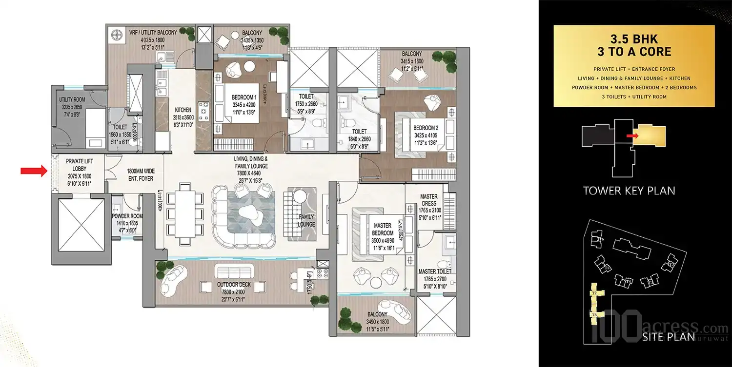 Signature Global Titanium SPR - 3.5 BHK