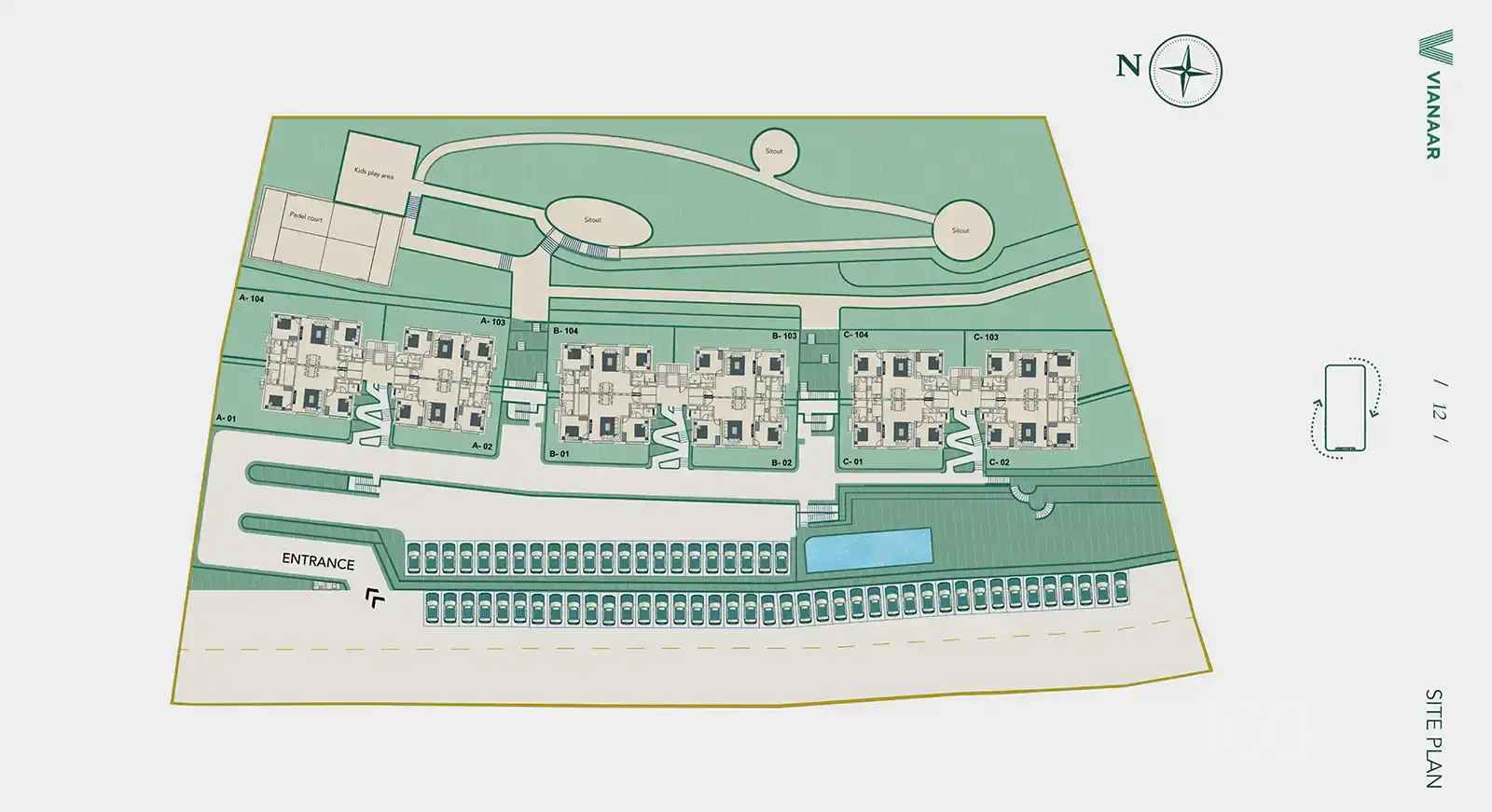Master Plan Vianaar El Caseiro