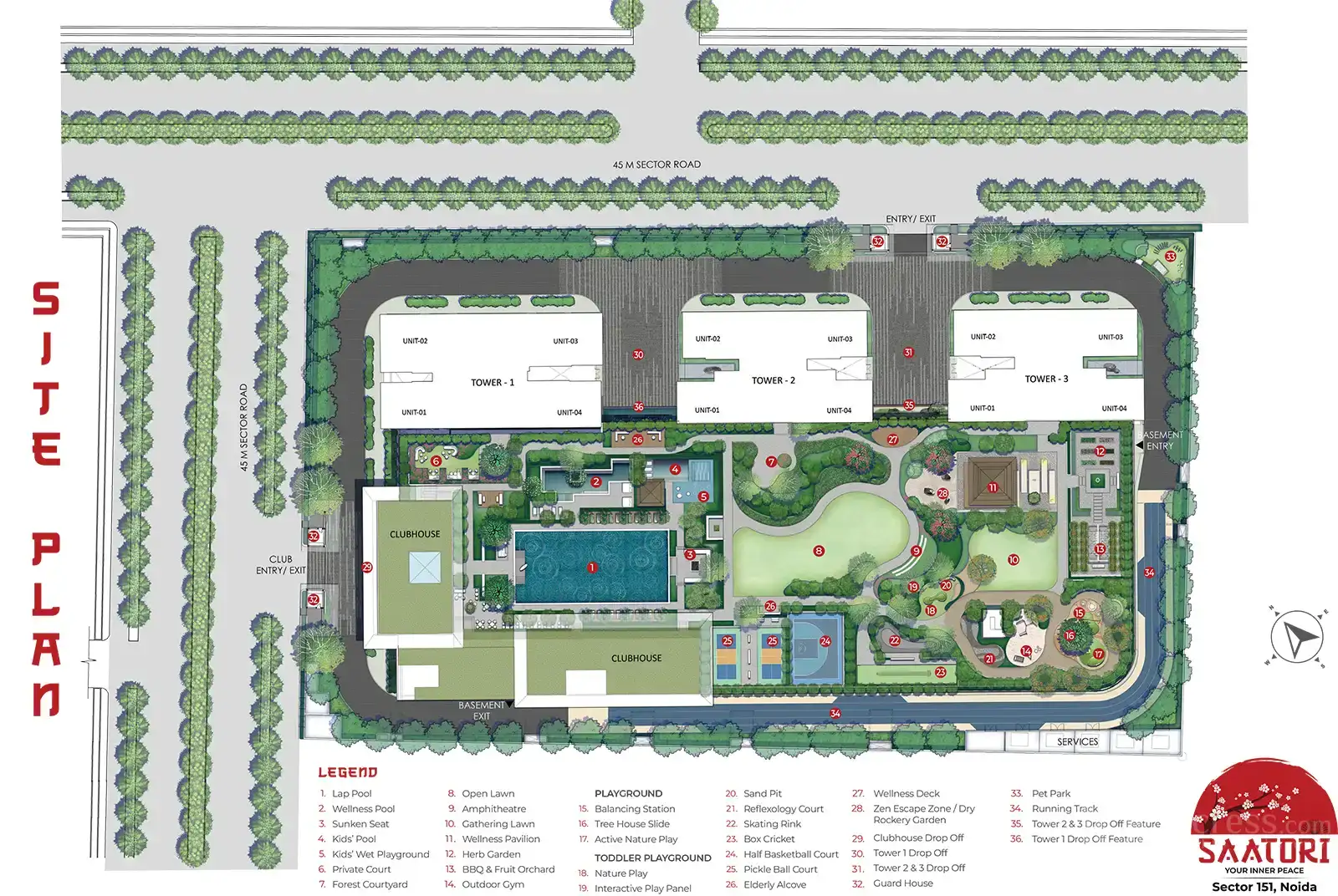 Master Plan Experion Saatori