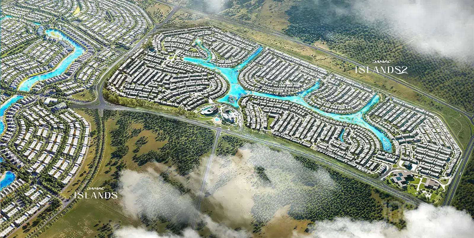 Master Plan DAMAC Islands 2