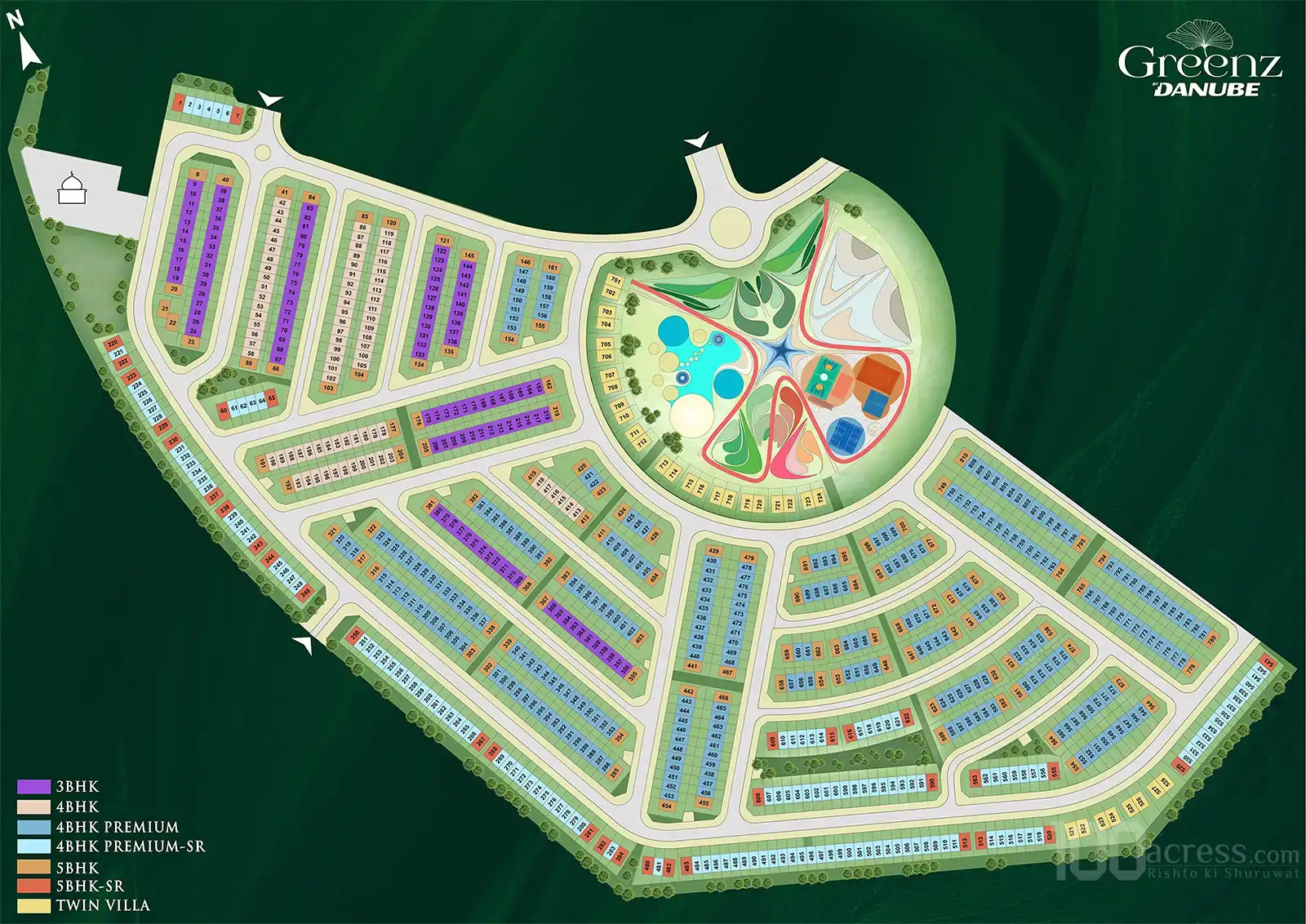 Master Plan Greenz by Danube
