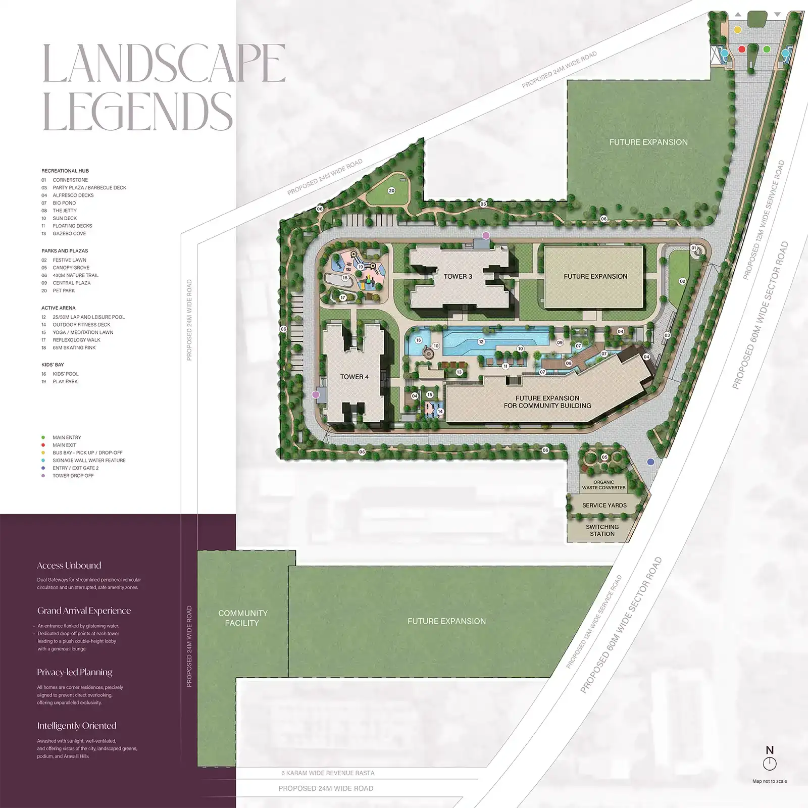 Master Plan Sobha Crescent